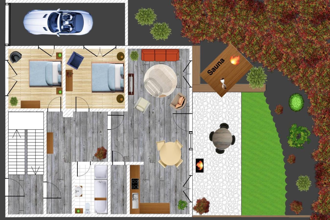 גרולסטיין Pure Zen Suite I Eifelsteig I Sauna I Bbq I Garage מראה חיצוני תמונה